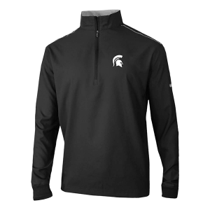 Michigan State Spartans Columbia Bogey's Paradise 1/4 Zip Medium Black
