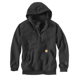Men's Carhartt Rain Defender Loose Fit Heavyweight Work 1/4 Zip Pullover 4XLarge Carbon Heather