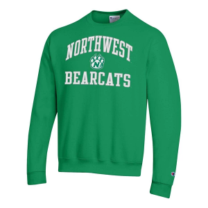Northwest Missouri State Bearcats Champion Crew 2XLarge Green