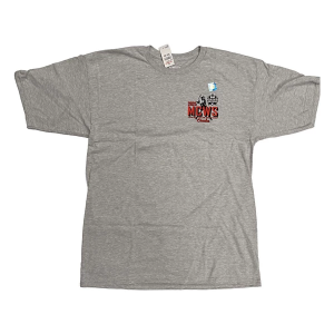 NCAA Blue 84 Card Trader T-Shirt Small Heather Grey