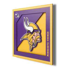 You The Fan Minnesota Vikings Logo Wall Sign