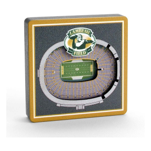 You The Fan Green Bay Packers Stadium View Magnet