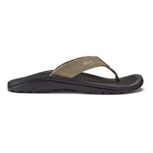 Men's OluKai Ohana Flip Flop Sandals 12 Clay/Onyx