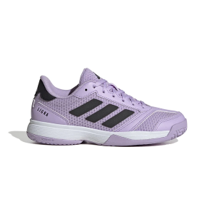 Kids' adidas Ligra 8 Volleyball Shoes Little 3 Regular Plumb/Black/White