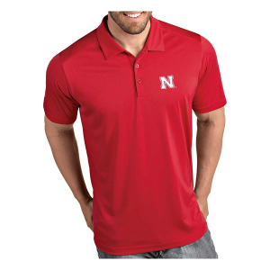 Nebraska Cornhuskers Antigua Tribute Polo 3XLarge Red