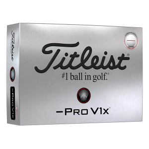 Titleist Pro V1x Left Dash Performance Alignment Golf Balls