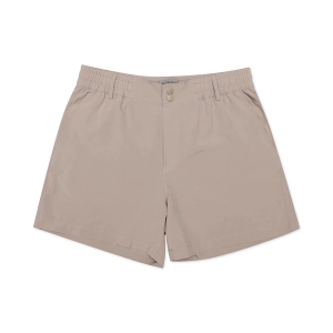 Men's Burlebo Everyday Chino Shorts XLarge Cobblestone Khaki DH Pkt