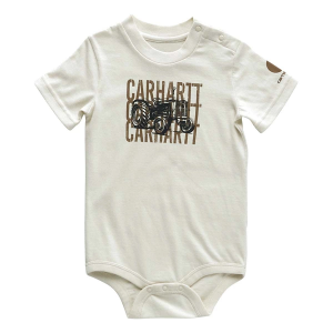 Boys' Carhartt Tractor Onesie 3 mo. Turtledove