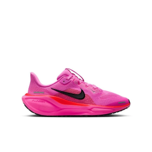 Kids' Nike Pegasus 41 Running Shoes Big 4.5 Regular Playful Pink/Off Noir-Hyper Pink