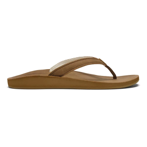 Women's OluKai Southshore Flip Flop Sandals 5 Toffee / Toffee
