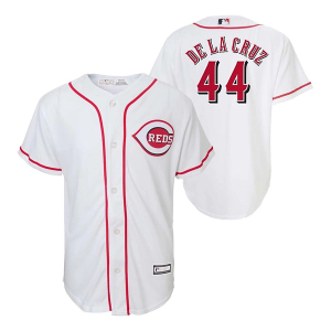 Kids' Cincinnati Reds Elly De La Cruz #44 Nike Home Jersey XLarge White