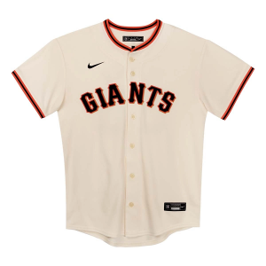 Kids' San Francisco Giants Nike Home Jersey 4 Coconut