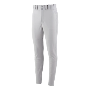 Men's Mizuno Premier Pro Tapered Baseball Pants Large Grey