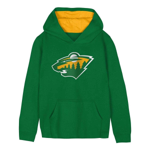 Genuine Stuff Kids' Minnesota Wild Prime Third Hoodie