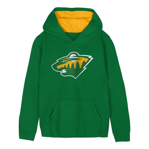 Genuine Stuff Kids' Minnesota Wild Prime Third Hoodie
