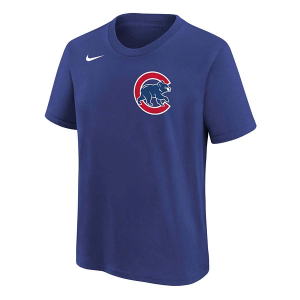 Kids' Chicago Cubs Wordmark T-Shirt XLarge Blue