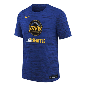 Kids' Seattle Mariners City Connect Velocity T-Shirt XLarge Blue