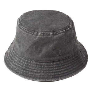 Little Bipsy Denim Bucket Hat Baby Infant Grey Heather Wast=h