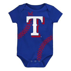 Genuine Stuff Baby Texas Rangers Home Run Onesie