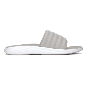 Men's OluKai Komo Slide Sandals 15 Mist Grey/Mist Grey