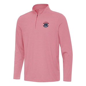 Washington Wizards Antigua Twine 1/4 Zip Small Dark Red/White