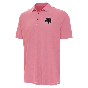 Toronto Raptors Twine Antigua Polo Small Dark Red/White