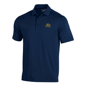 Notre Dame Fighting Irish Under Armour McCaffery Polo Large Navy