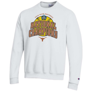 Texas Longhorns Champion Crew Medium White