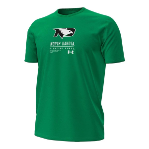North Dakota Fighting Hawks Under Armour Adrian T-Shirt XLarge Kelly Green