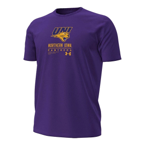 Northern Iowa Panthers Under Armour Adrian T-Shirt Medium Purple