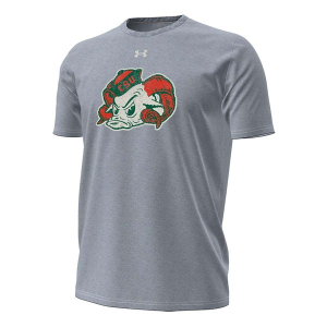 Colorado State Rams Under Armour Vault T-Shirt Large Heather Grey