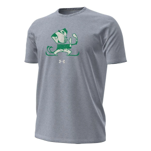 Notre Dame Fighting Irish Under Armour Vault T-Shirt 3XLarge Heather Grey
