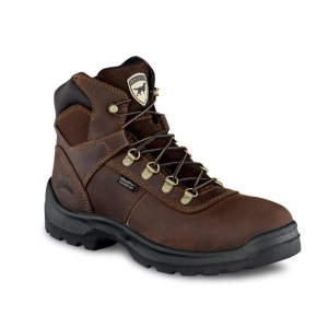 Men's Irish Setter Ely 6in Waterproof Work Boots Outdoor 11 Brown