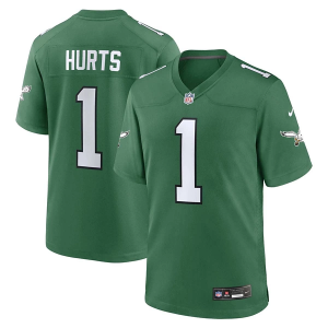 Philadelphia Eagles Jalen Hurts #1 Nike Alternate Game Jersey XLarge Kelly Green