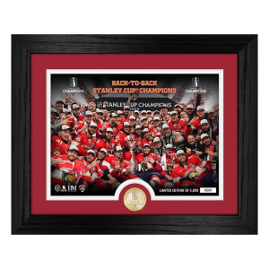 Highland Mint Florida Panthers 2025 Stanley Cup Champions Tradition Celebration Bronze Coin Photo Mint