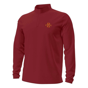 Iowa State Cyclones Under Armour Women's Safety 1/4 Zip Small Cardinal