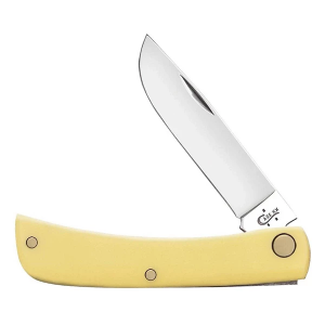 Case Knives Sod Buster Jr Yellow Pocket Knife