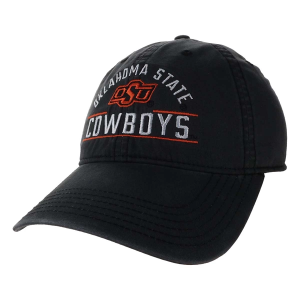 Oklahoma State Cowboys Legacy Women's Midway Adjustable Hat One Size Black