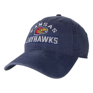 Kansas Jayhawks Legacy Women's Midway Adjustable Hat One Size Royal