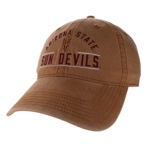 Arizona State Sun Devils Legacy Women's Midway Adjustable Hat One Size Sand