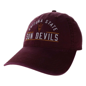 Arizona State Sun Devils Legacy Women's Midway Adjustable Hat One Size Maroon
