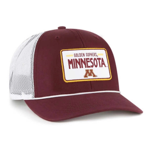 Minnesota Golden Gophers 47 Brand Rhett Trucker Kids' Snapback Hat One Size Maroon
