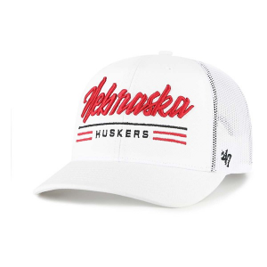 Nebraska Cornhuskers 47 Brand Garner Kids' Snapback Hat One Size White