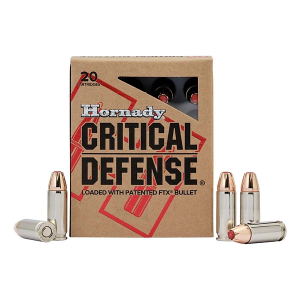 Hornady Critical Defense FTX Handgun Ammunition