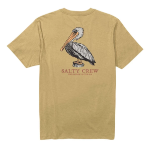 Men's Salty Crew Perched T-Shirt Medium Mineral Yellow