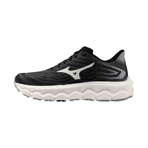 Women's Mizuno Wave Horizon 8 Running Shoes 7.5 Regular Black/White