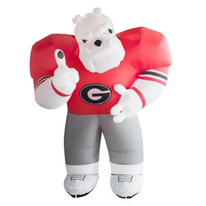 Logo Brands Georgia Bulldogs Yard Inflatable Mascot