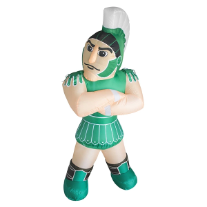 Logo Brands Michigan State Spartans Inflatable Mascot