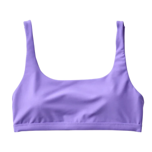 Women's Carve Designs Korbyn Compression Swim Bikini Top Sporty Medium Aster