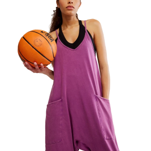 Women's FP Movement Hot Shot Onesie Large Mulberry
